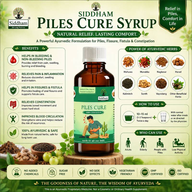 Piles Cure Syrup 450ml